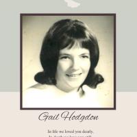 Gail Hodgdon's Online Memorial Photo